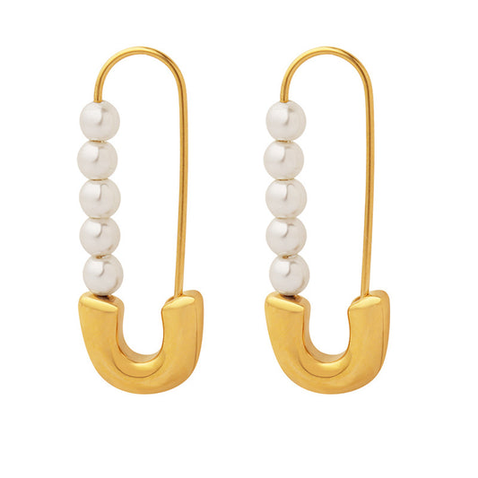 Paramana Earrings with Pearls