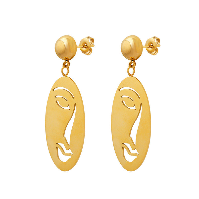 Σκουλαρίκια Κρεμαστά Πρόσωπο