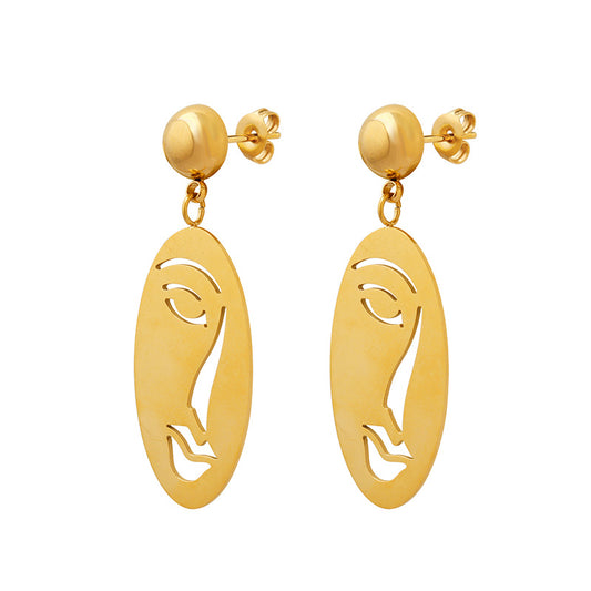 Drop Earrings Face