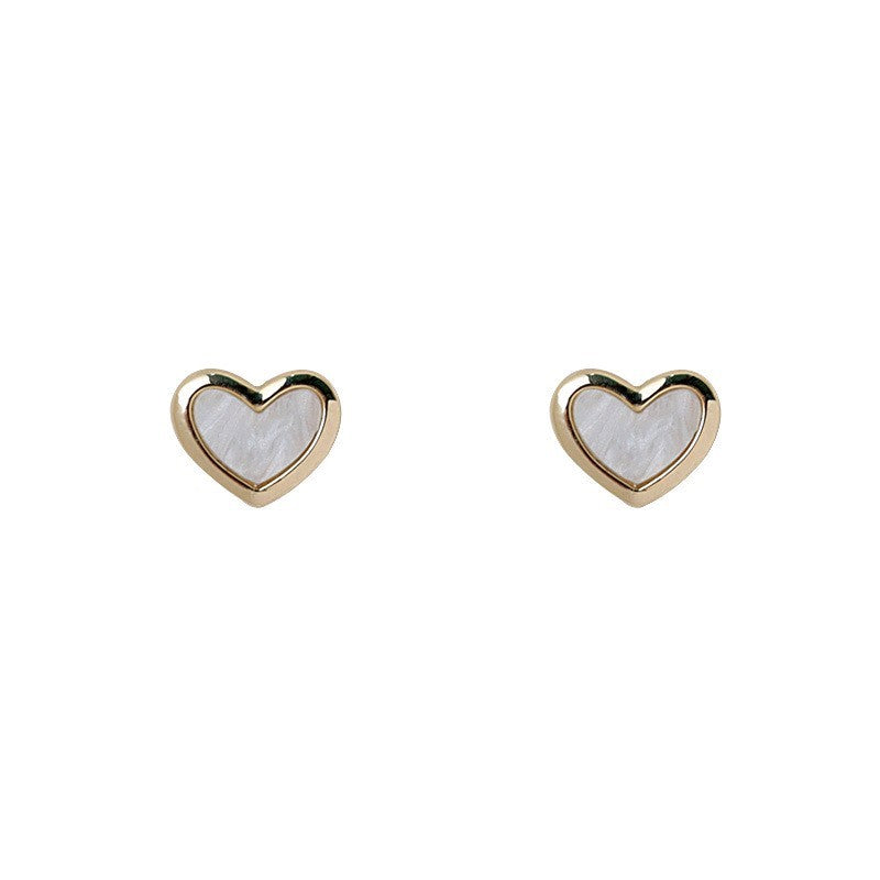 Heart Stud Earrings