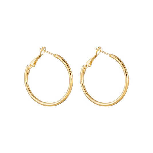 Earrings Hoops 3 cm.