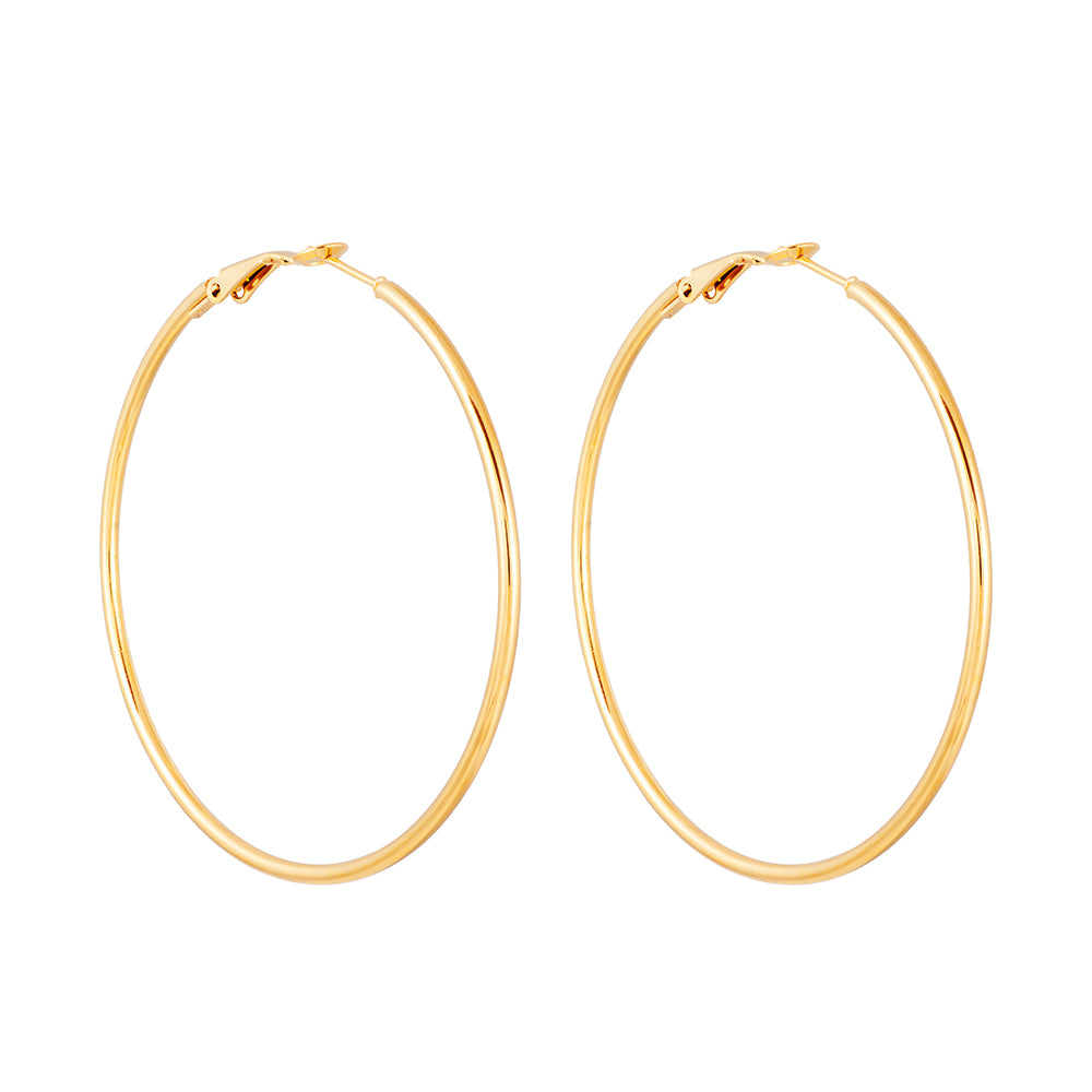 Earrings Hoops 6 cm.