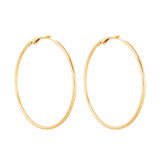 Earrings Hoops 6 cm.