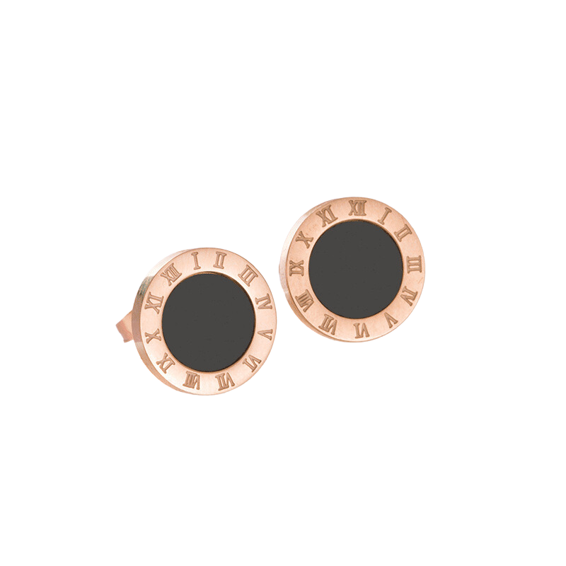 Stud Earrings Disc