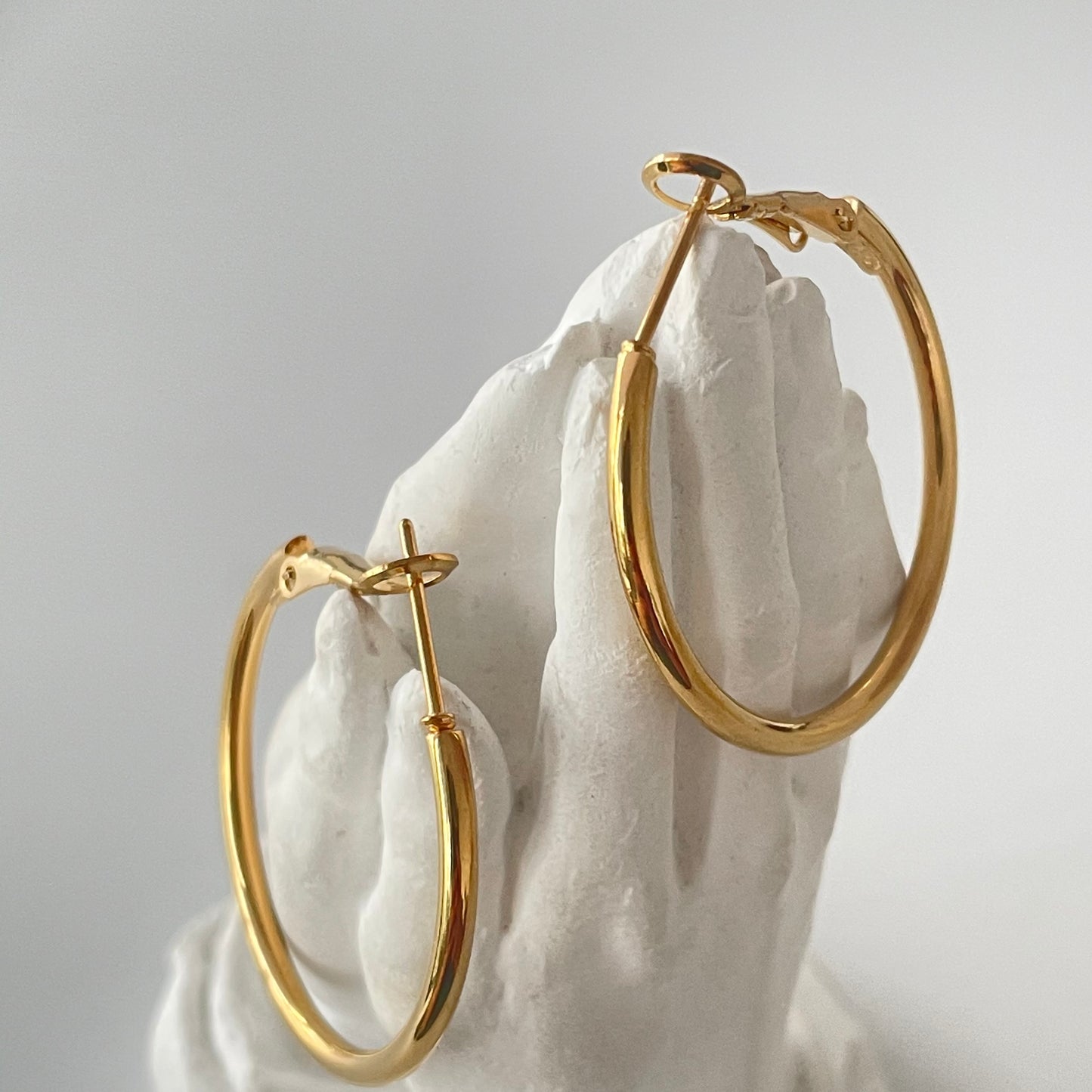 Earrings Hoops 3 cm.