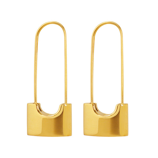 Padlock Earrings
